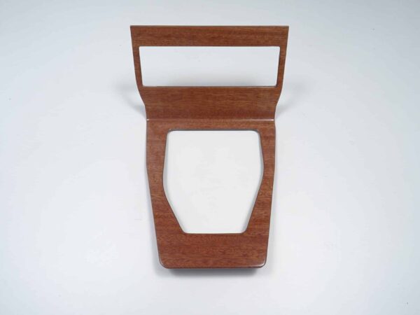 Wooden panel gear/radio automatic transmission 83-85 Mahogany fiat 124 spider