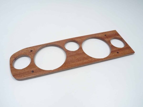 Wooden panel instrument panel 83-84 Mahogany fiat 124 spider