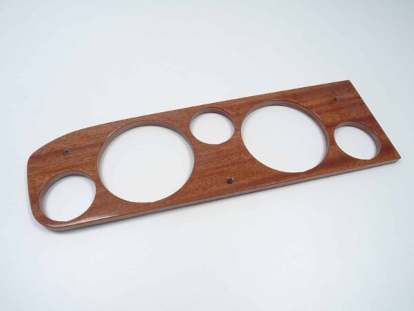 Wooden panel instrument panel 84-85 Mahogany fiat 124 spider