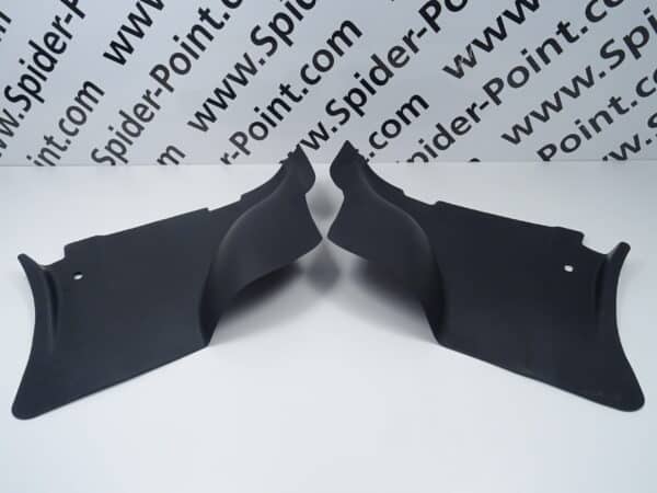 Inner fairing wheel arch 66-78 set ABS black fiat 124 spider