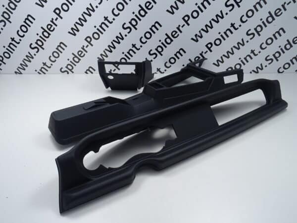 Dashboard-radio console-center console 66-82 ABS Fiat 124 Spider