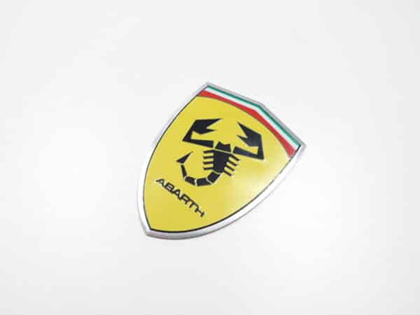 ABARTH lettering with self-adhesive emblem FIAT 124 Spider