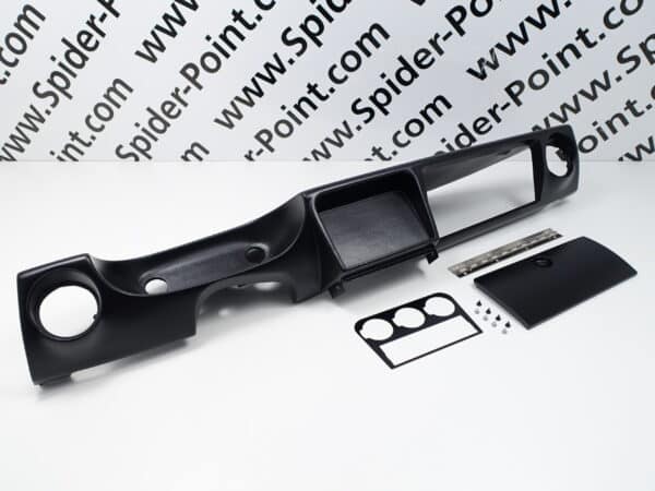 Dashboard 70-93 textured finish black ALFA Spider