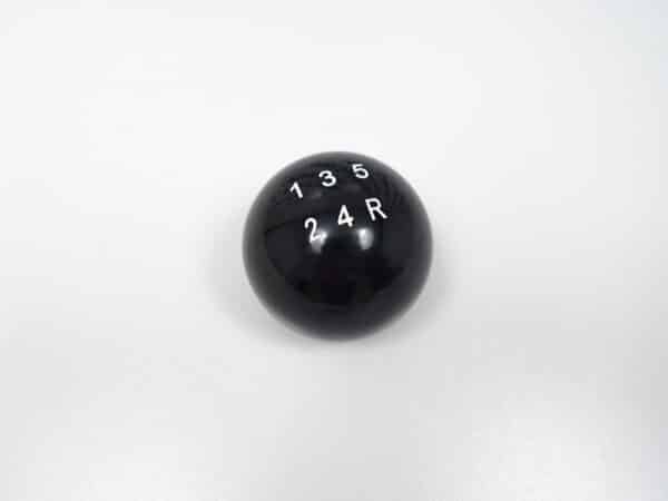 Gear knob round gear symbol 66-78 black FIAT 124 Spider