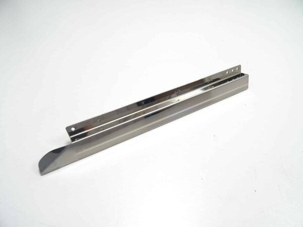 Chrome cover on the left side of the convertible top frame FIAT 124 Spider