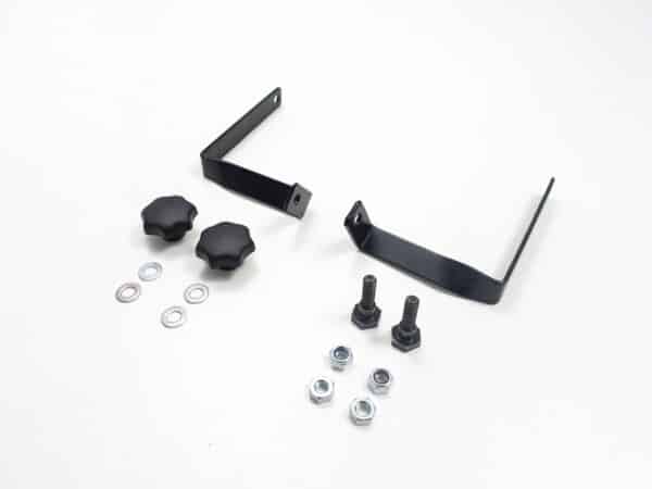 Wind deflector holder set FIAT 124 Spider