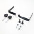 Wind deflector holder set FIAT 124 Spider